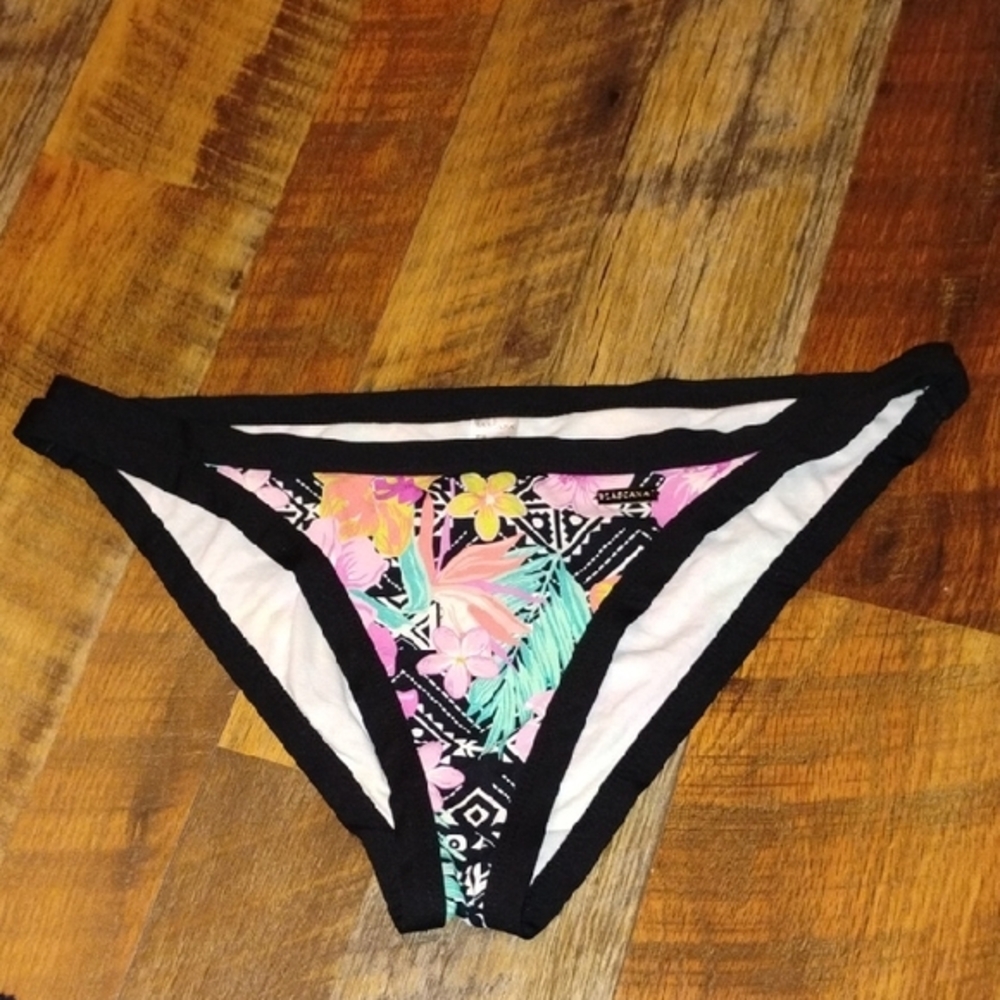 Floral Print Bikini Bottoms